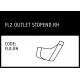 Marley FL2 Outlet StopEnd RH - FL8.RH